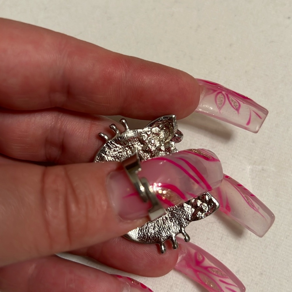 Silver hello kitty bling ring - Picture 3 of 5